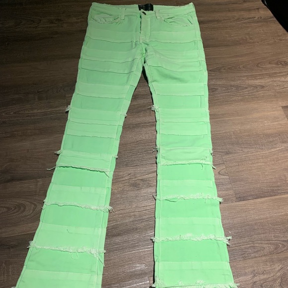Valabasas stacked jeans